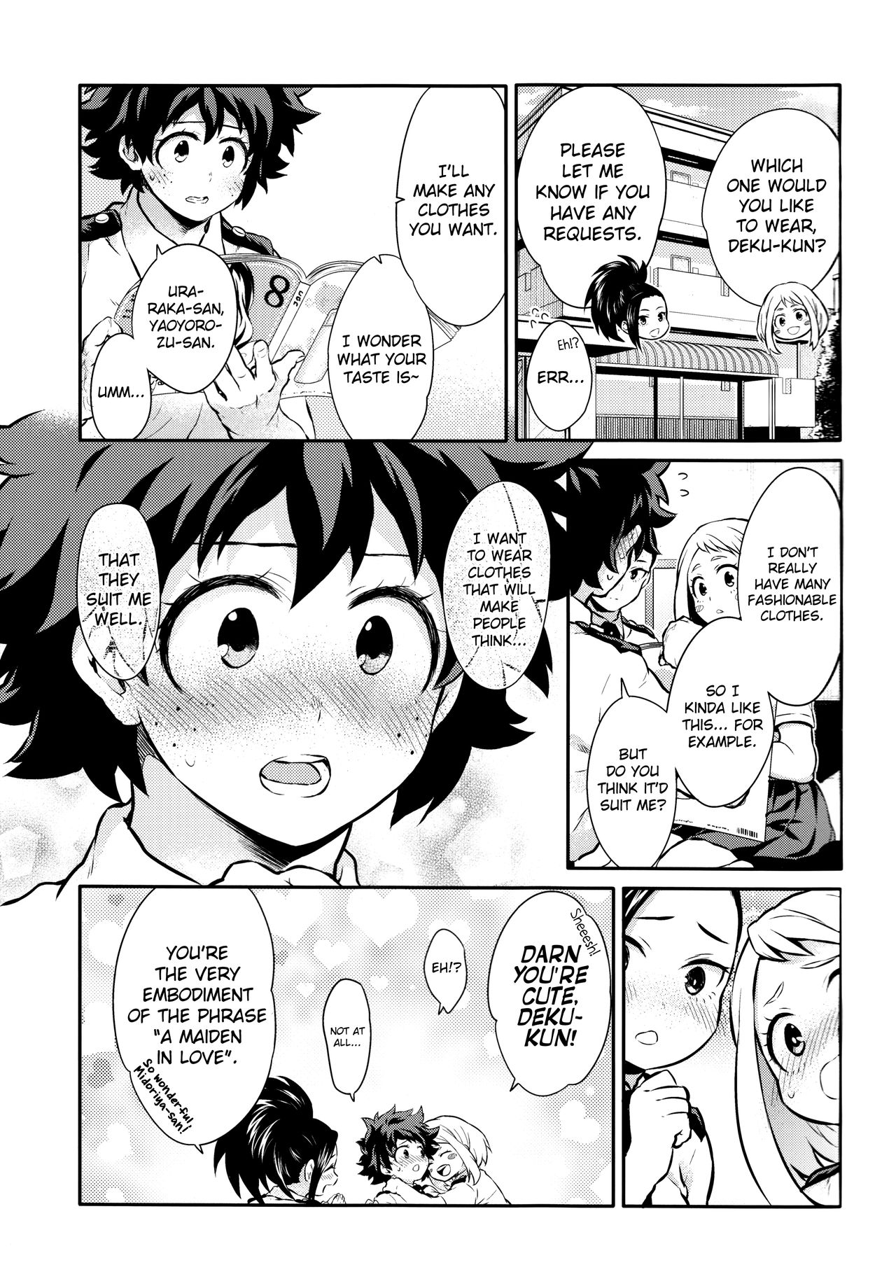 (SUPER27) [Kyujitsusyukkin (Chikaya)] Love Me Tender another story (Boku no Hero Academia) [English] [biribiri] page 5 full