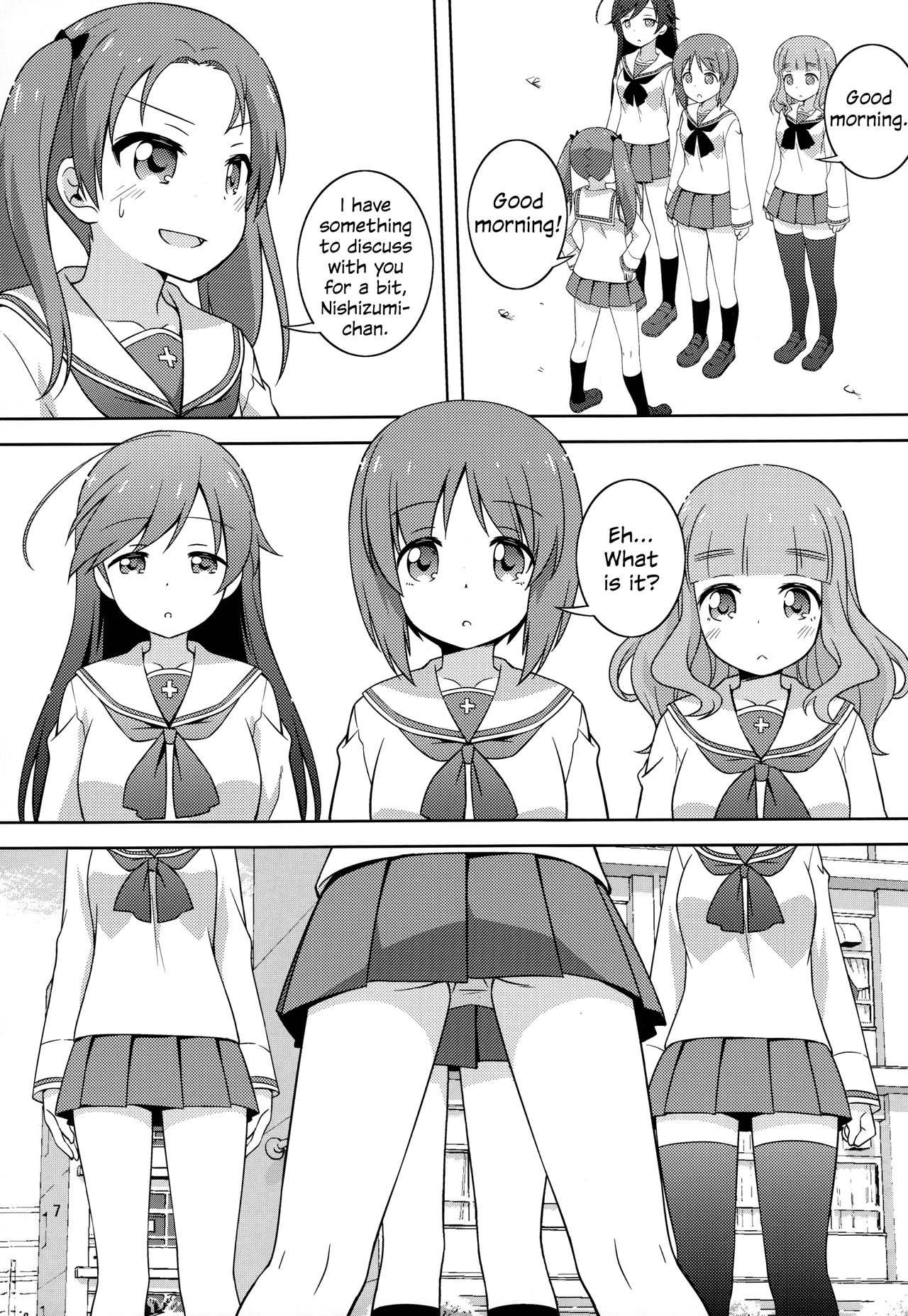 (C94) [Umenomi Gahou (Umekiti)] S na Kanojo ga Dekita Anzu-chan | Anzu-chan Got a Sadistic Girlfriend (Girls und Panzer) [English] {/u/ scanlations} page 6 full