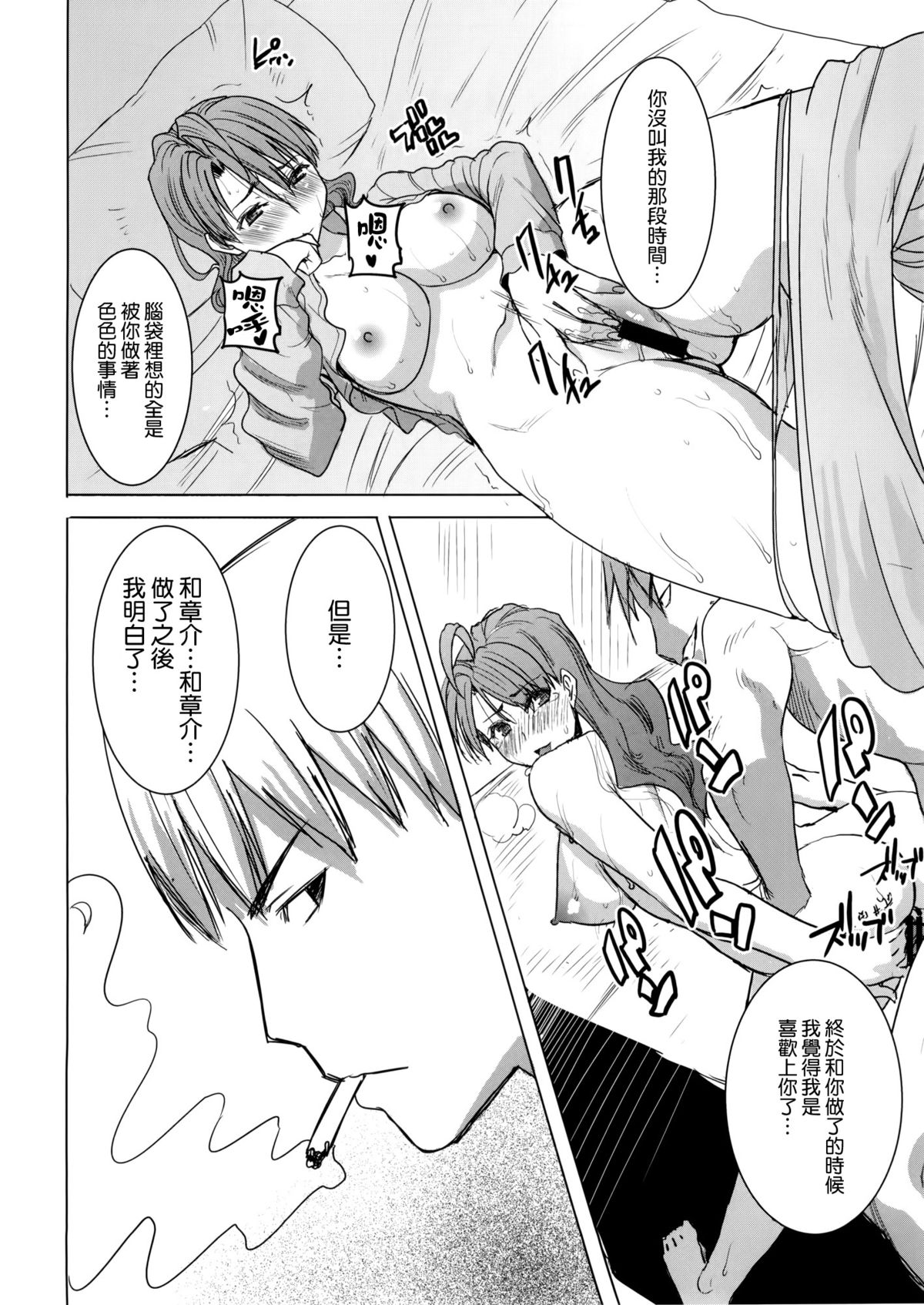 (COMIC1☆9) [Namakemono Kishidan (Tanaka Aji)] Unsweet Inoue Ai+ Watashi wa Dare o Aishiteru no... Daisuki na Koibito... Soretomo Aitsu... act2 [Chinese] [空気系☆漢化] page 20 full