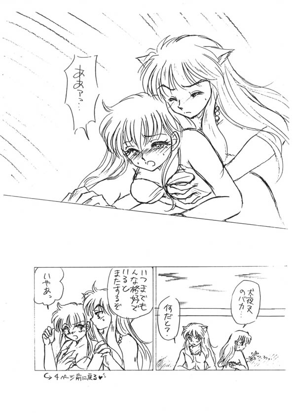 (C67) [Pink Wolf (Momomiya Anzu ,Inugami Rou)] Abunai Douyobi (Inuyasha) page 9 full