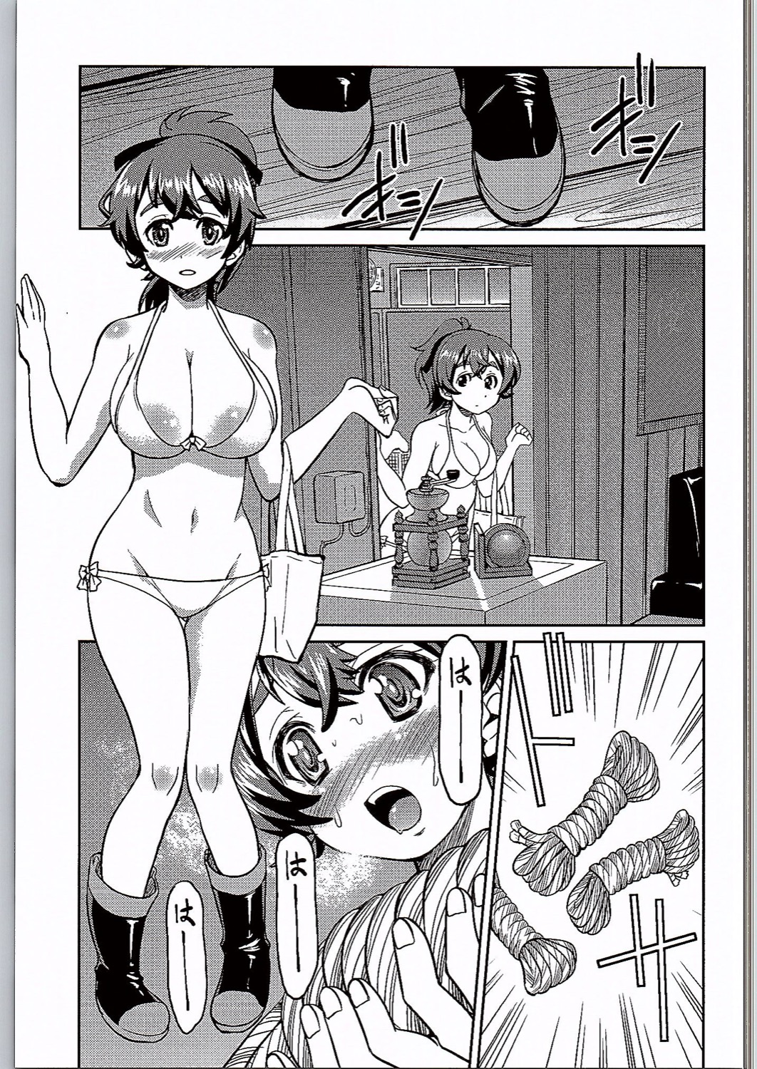 (C90) [Ponyfarm (Inoue Yoshihisa)] Yuzu Shibari (Girls und Panzer) page 8 full