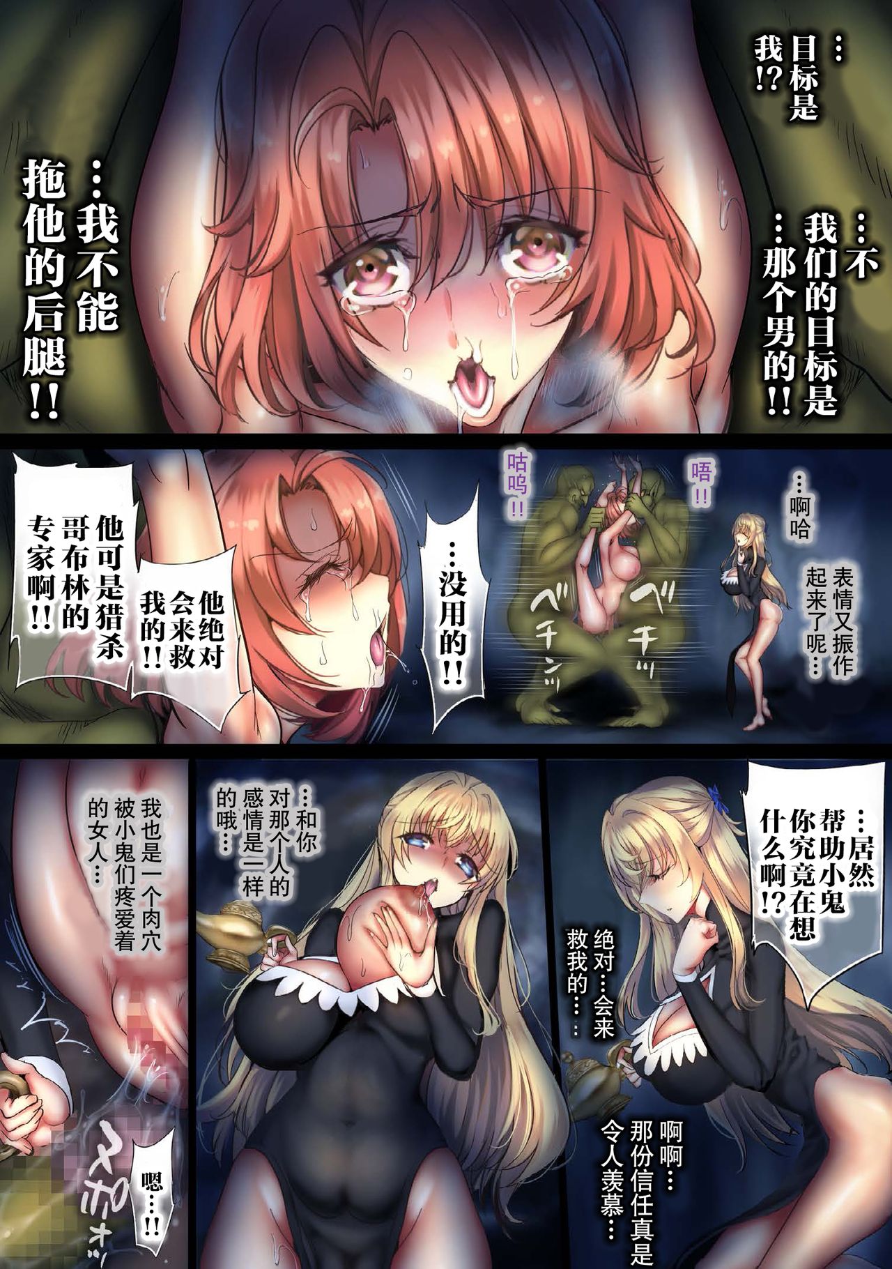 [sad.co (Sadokko)] Zenmetsu Party Rape 3 | 全灭强奸派对3 (Goblin Slayer) [Chinese] [不咕鸟×这很恶堕汉化组] page 8 full