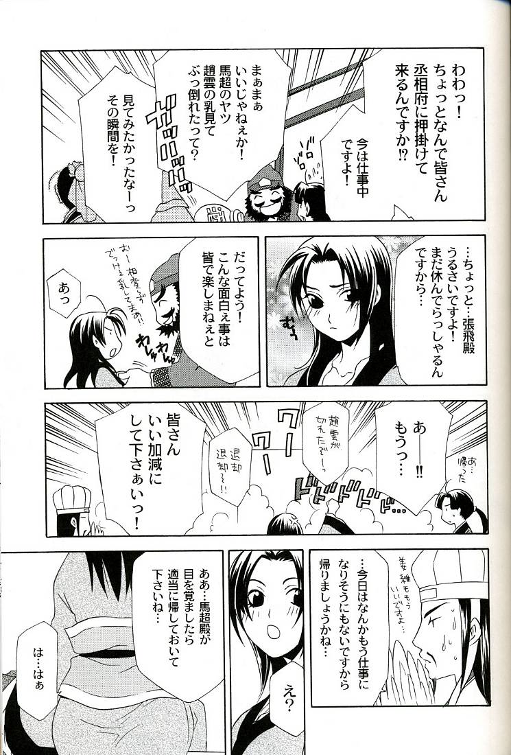 (C67) [Dark Water (Mikuni Saho, Tatsuse Yumino)] Seiryuu Ranbu (Dynasty Warriors) page 17 full