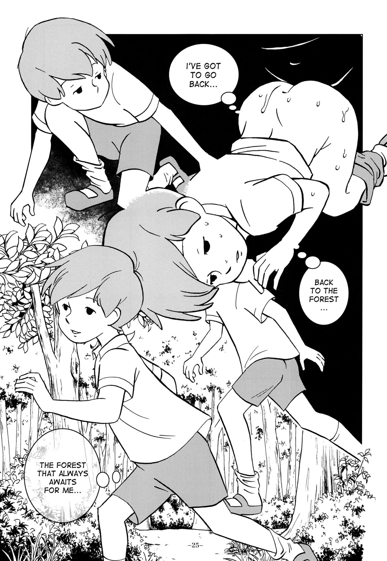 (ShotaFes 2) [Okashi Tai (Kin no Tamamushi)] Christopher Robin to Himitsu no Mori (Winnie the Pooh) [English] [desudesu] page 24 full