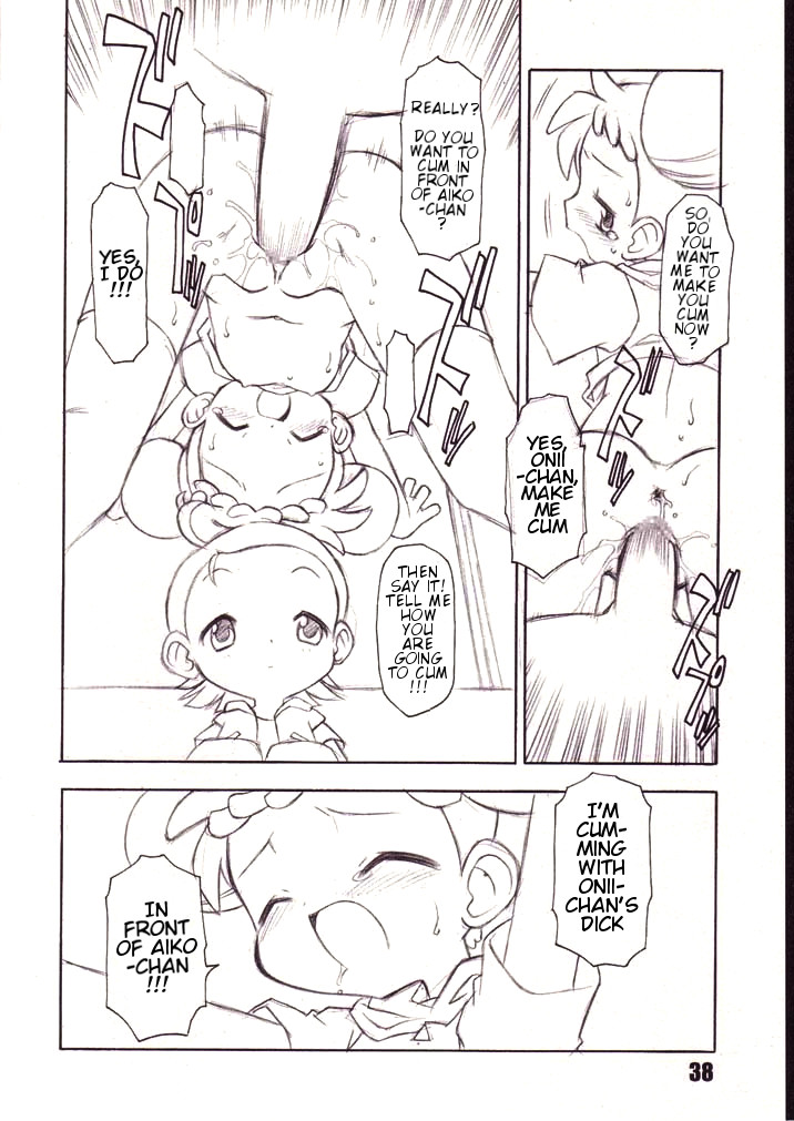 (Puniket 5) [BBB-Extra (Chuushin Kuranosuke)] Little Flower (Ojamajo Doremi) [English] [ATF] page 37 full