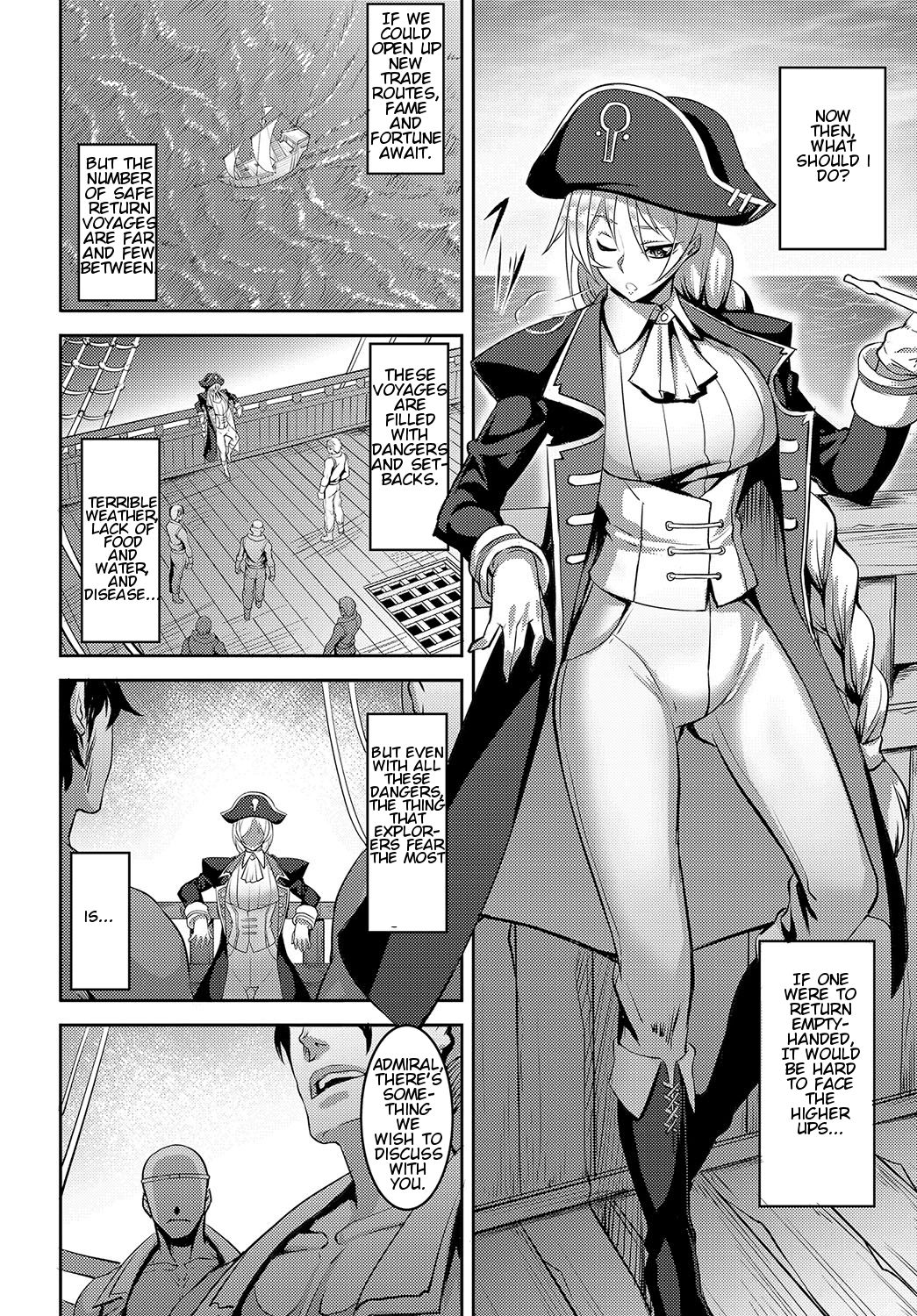 [Johnny] Diaz Teitoku no Junan - The Suffering of Admiral Diaz (COMIC BAVEL 2017-05) [English] {Venmil} [Digital] page 2 full