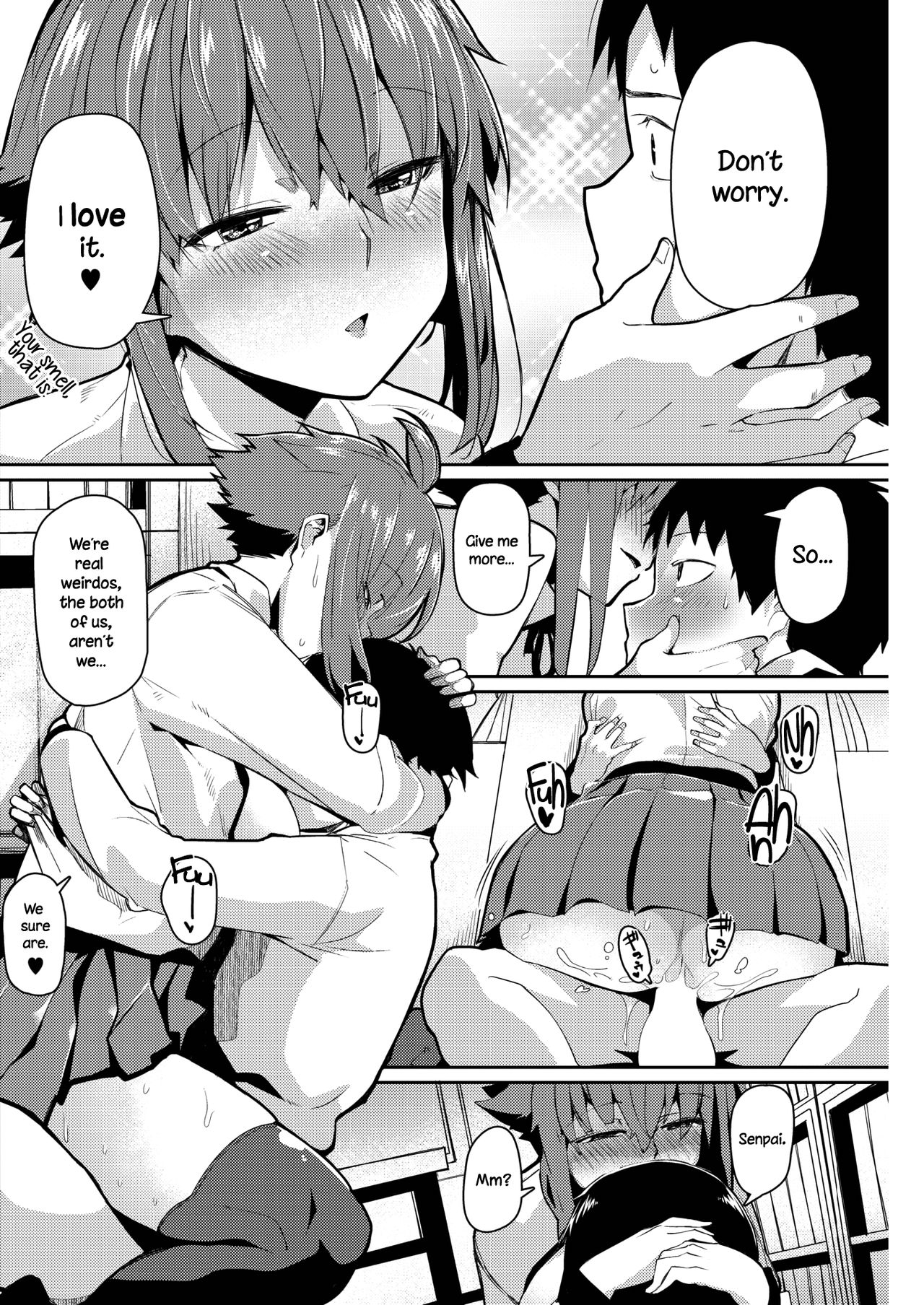 [Miitoban] Smell Love Love Love Smell (COMIC HOTMILK 2018-12) [English] {NecroManCr} [Digital] page 14 full