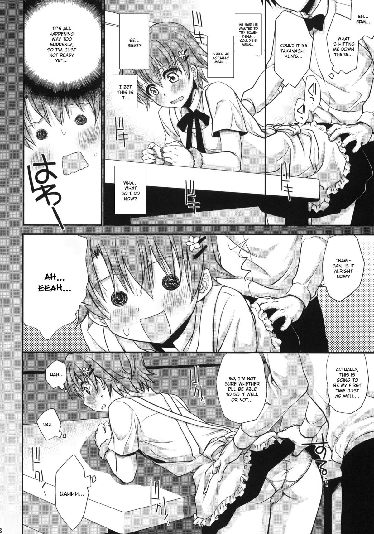 (COMIC1☆4) [Takumi na Muchi (Takumi na Muchi)] Wonder'bout (WORKING!!) [English] {doujin-moe.us} [Decensored] page 7 full