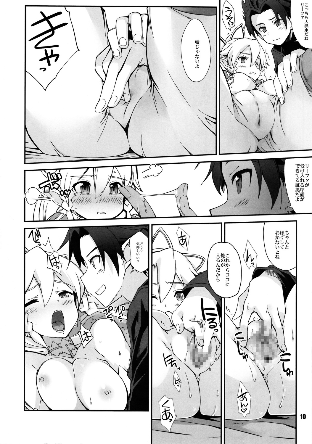 (C83) [Tracklisko (Hiura R)] no passage (Sword Art Online) page 9 full
