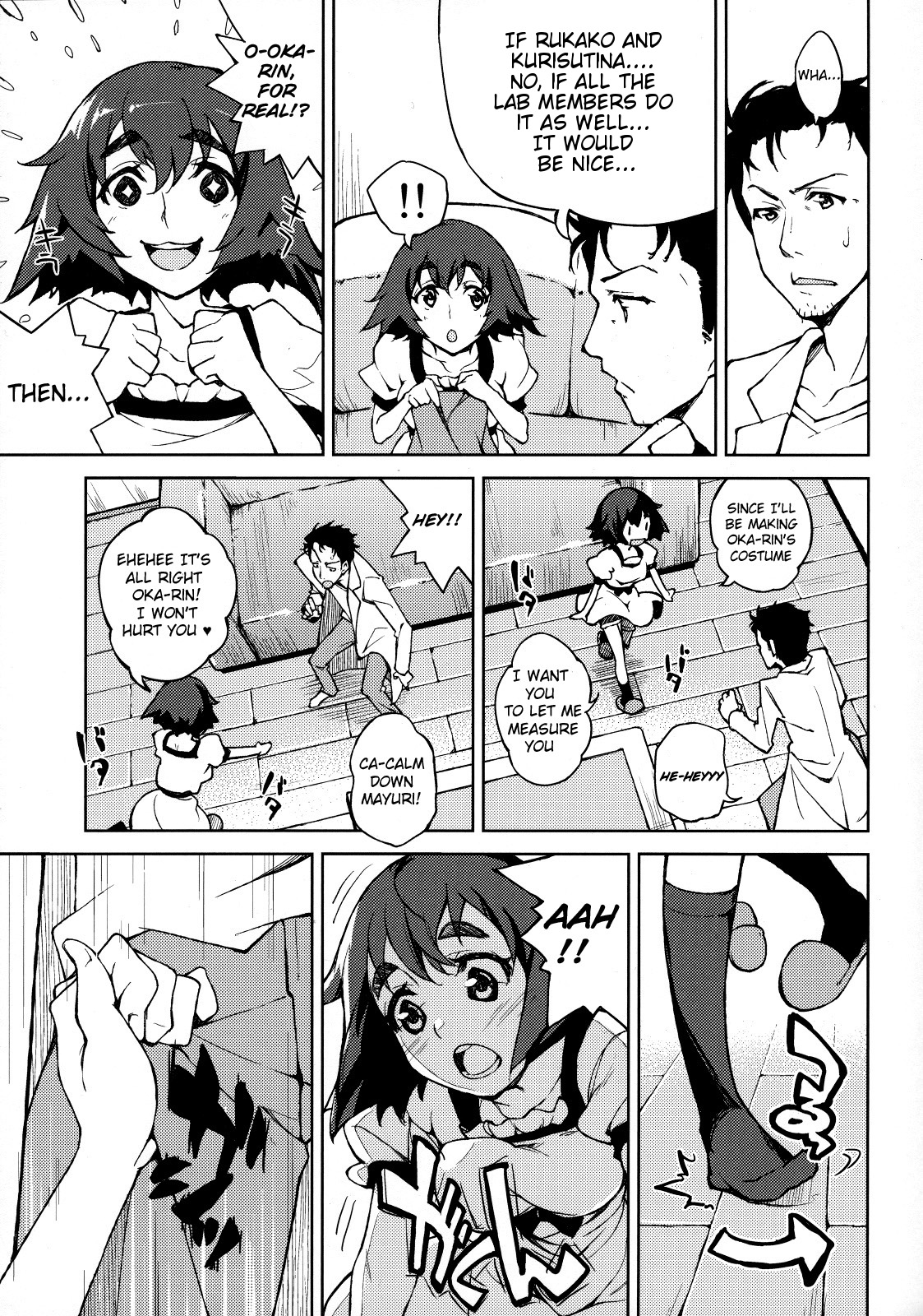 (COMIC1☆5) [Hannama (Serere)] ChucChuRu~♪ (Steins;Gate) [English] [Kibitou4Life] page 4 full