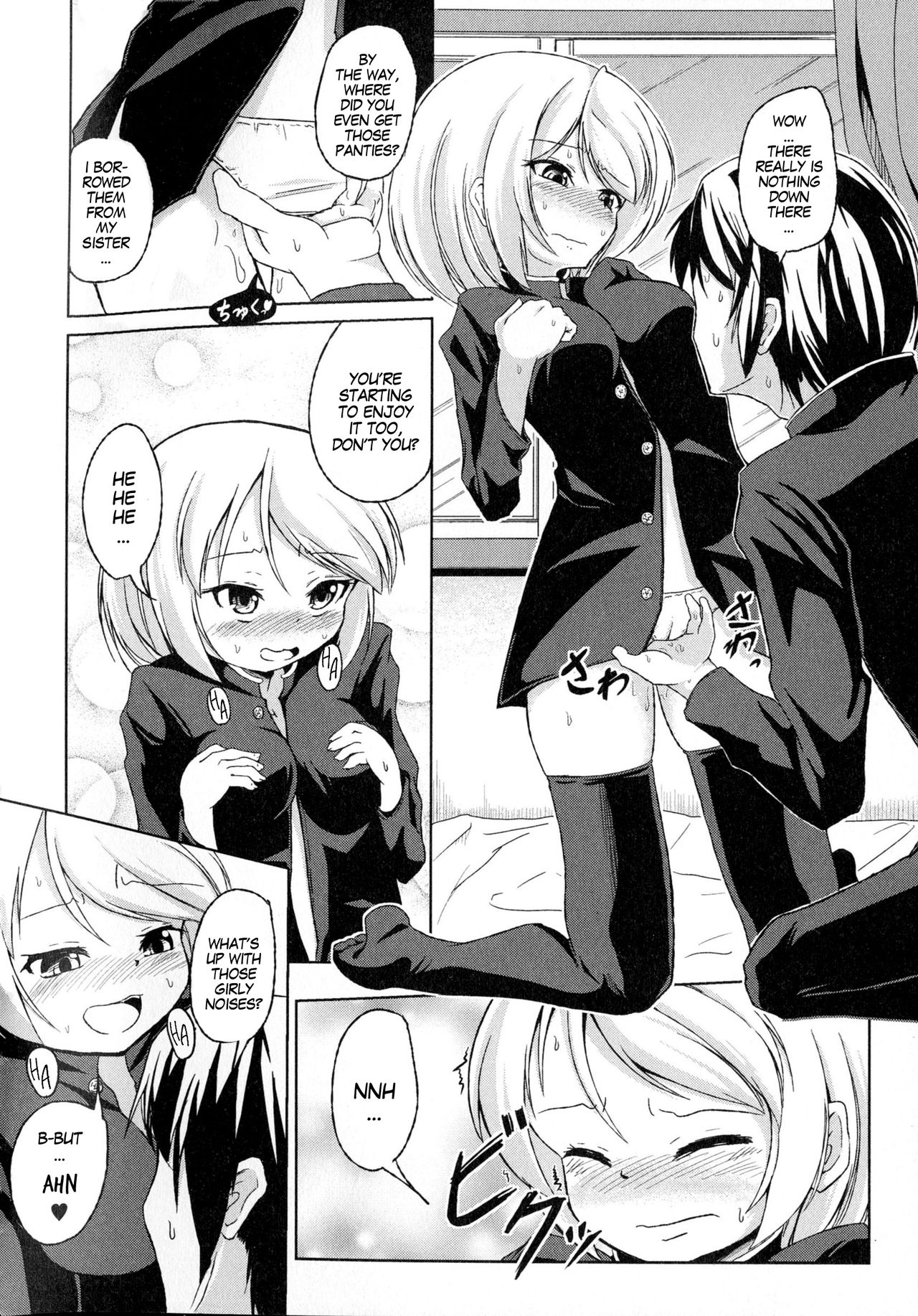 [Puritei] Onnanoko tte Kimochi Ii! | Being a girl feels pretty good (Nyotaika Dynamites! 2) [English] [gender.tf] page 6 full