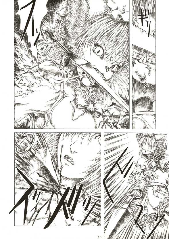 (Reitaisai 2) [FelisOvum (Katzeh)] Sankai Ryuuten (Touhou Project) page 9 full