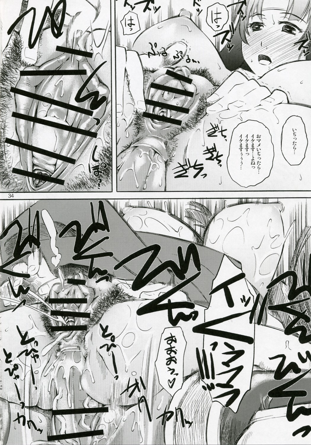 (COMI C1 01) [Hi-PER PINCH (Clover)] C1 (Queen's Blade) page 33 full