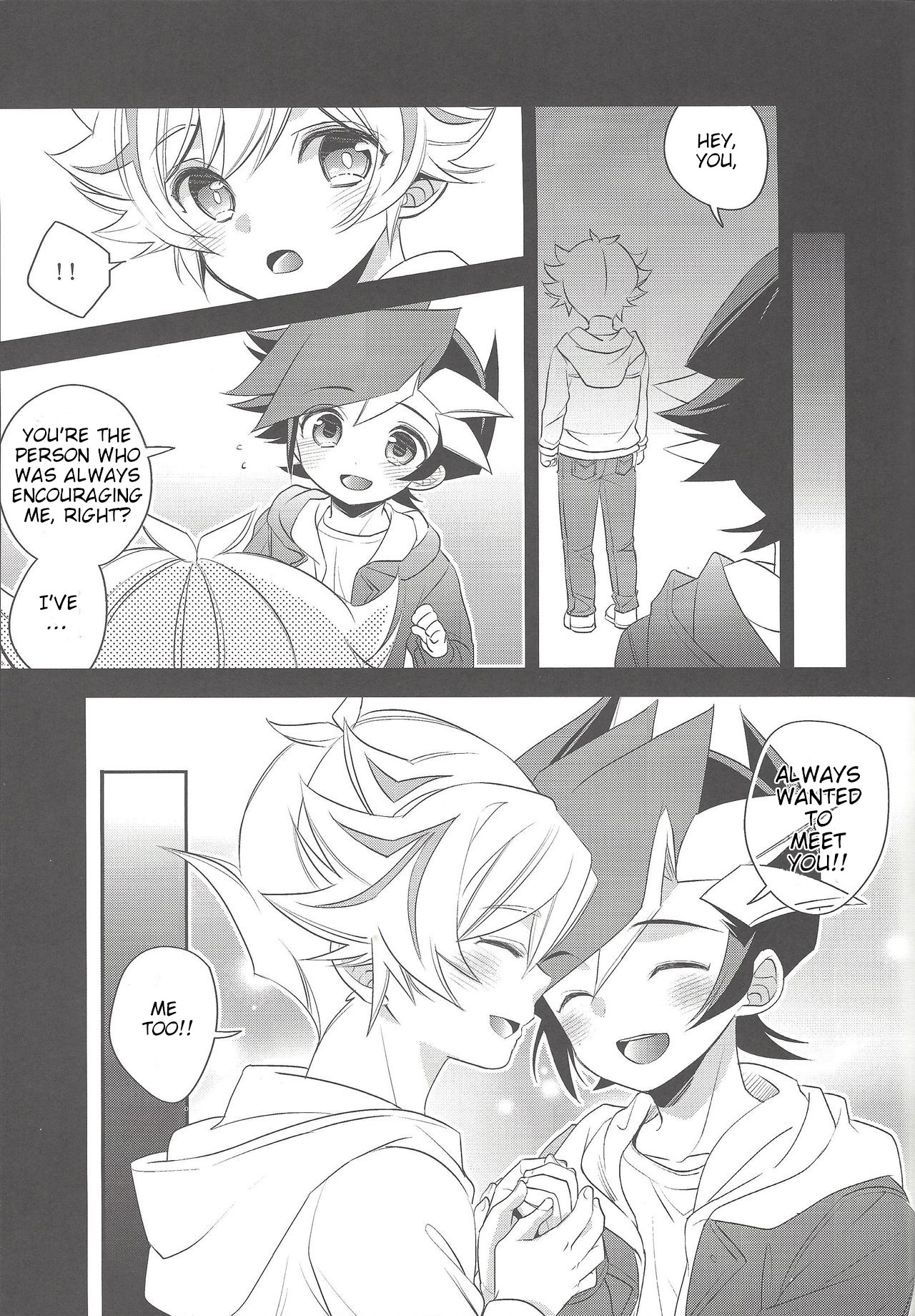 (Chou Ore no Turn 2018) [Azuma Doujou (Azuma Hirota)] Sono Koe de Na o Yonde (Yu-Gi-Oh! VRAINS) [English] page 26 full