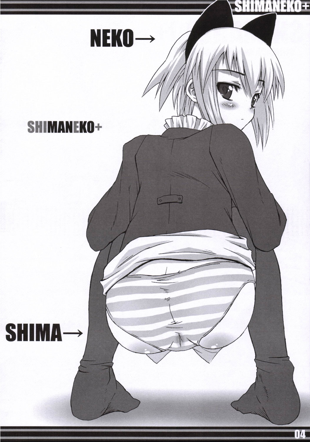 [MeroMeroFactory XL (Mochisuke Teru)] ShimaNeko+ (Tsukuyomi: Moon Phase) page 3 full