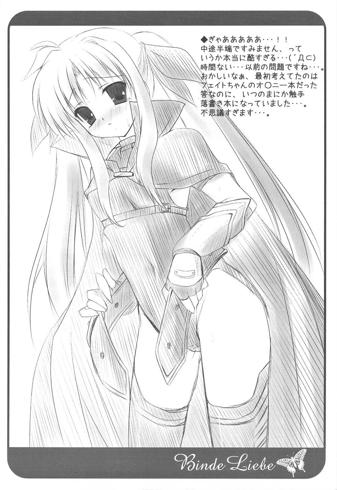 (C75) [Parufe (Hayashi Sakura)] Binde Liebe (Mahou Shoujo Lyrical Nanoha) page 10 full