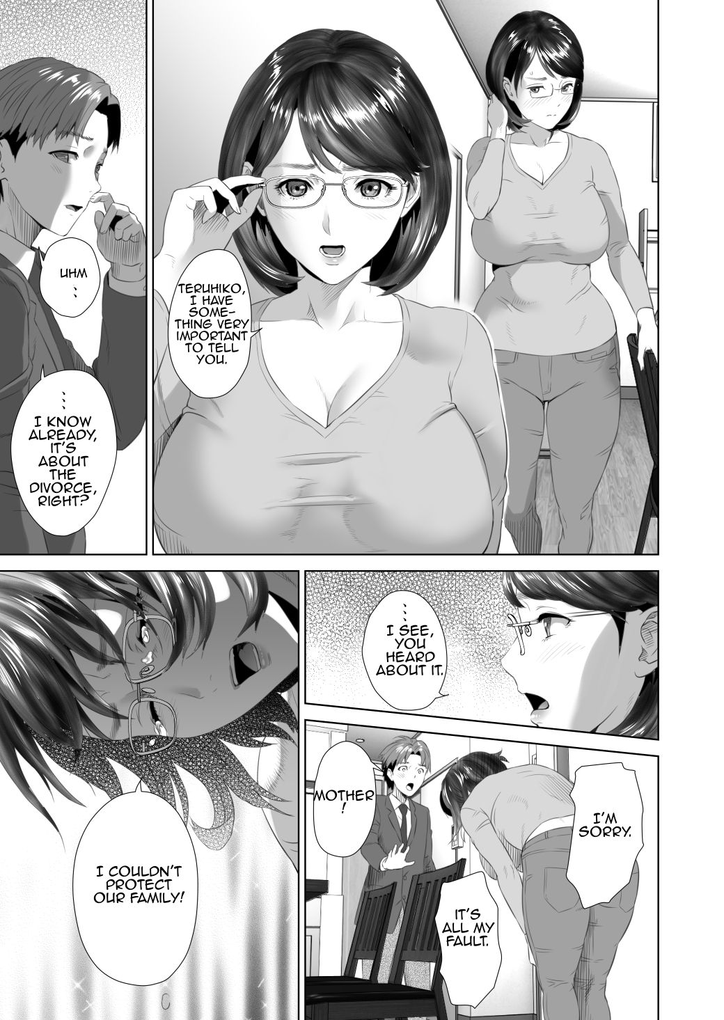 [Hyji] Kinjo Yuuwaku Teruhiko to Okaa-san Hen Kouhen [English] [Amoskandy] page 67 full