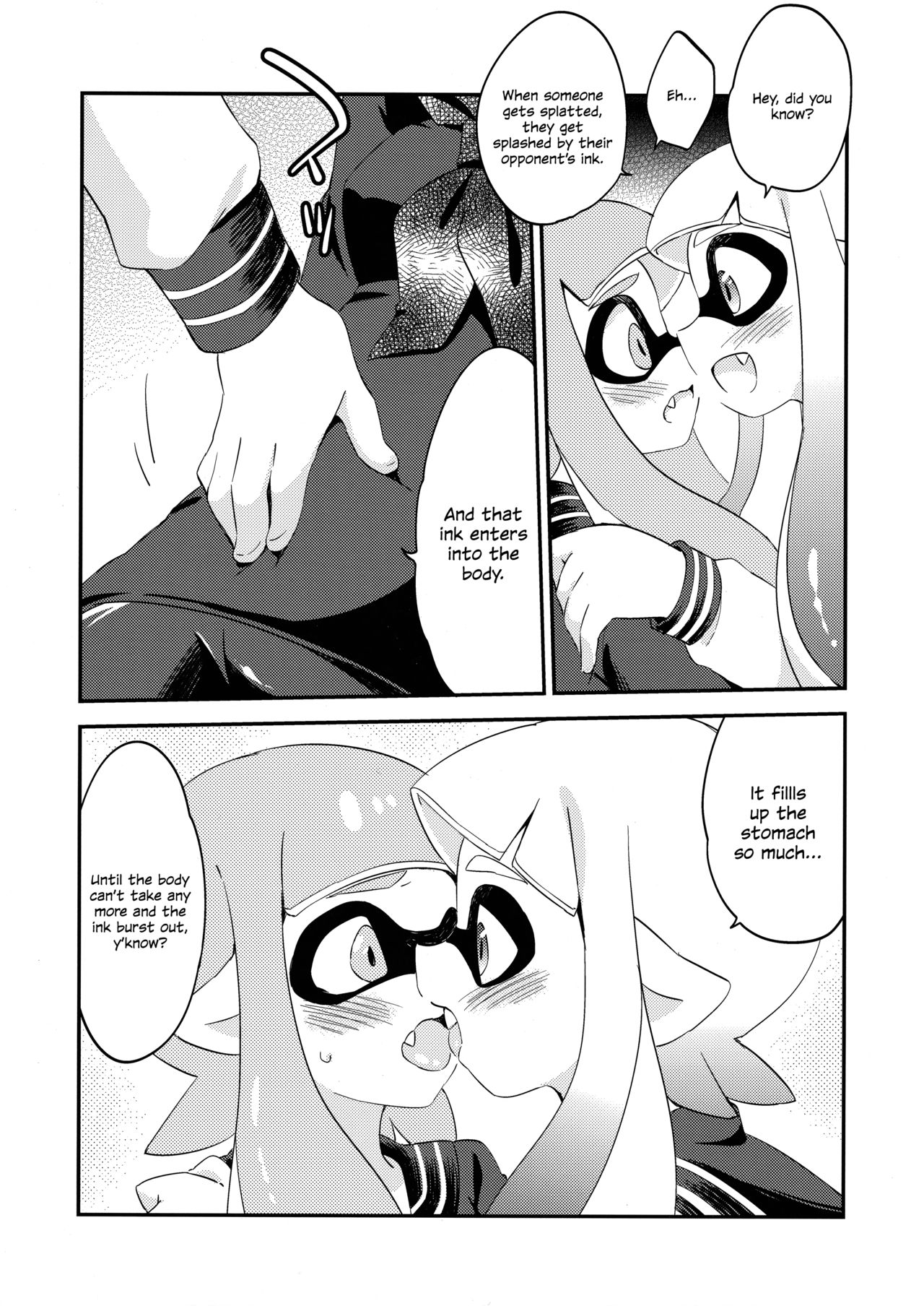 (C89) [Colomonyu (Eromame)] Yuri Ika Gachi♥cchi - Lemon to Milk | Super Lewd Yuri Squids - Lemon and Milk (Splatoon) [English] page 6 full