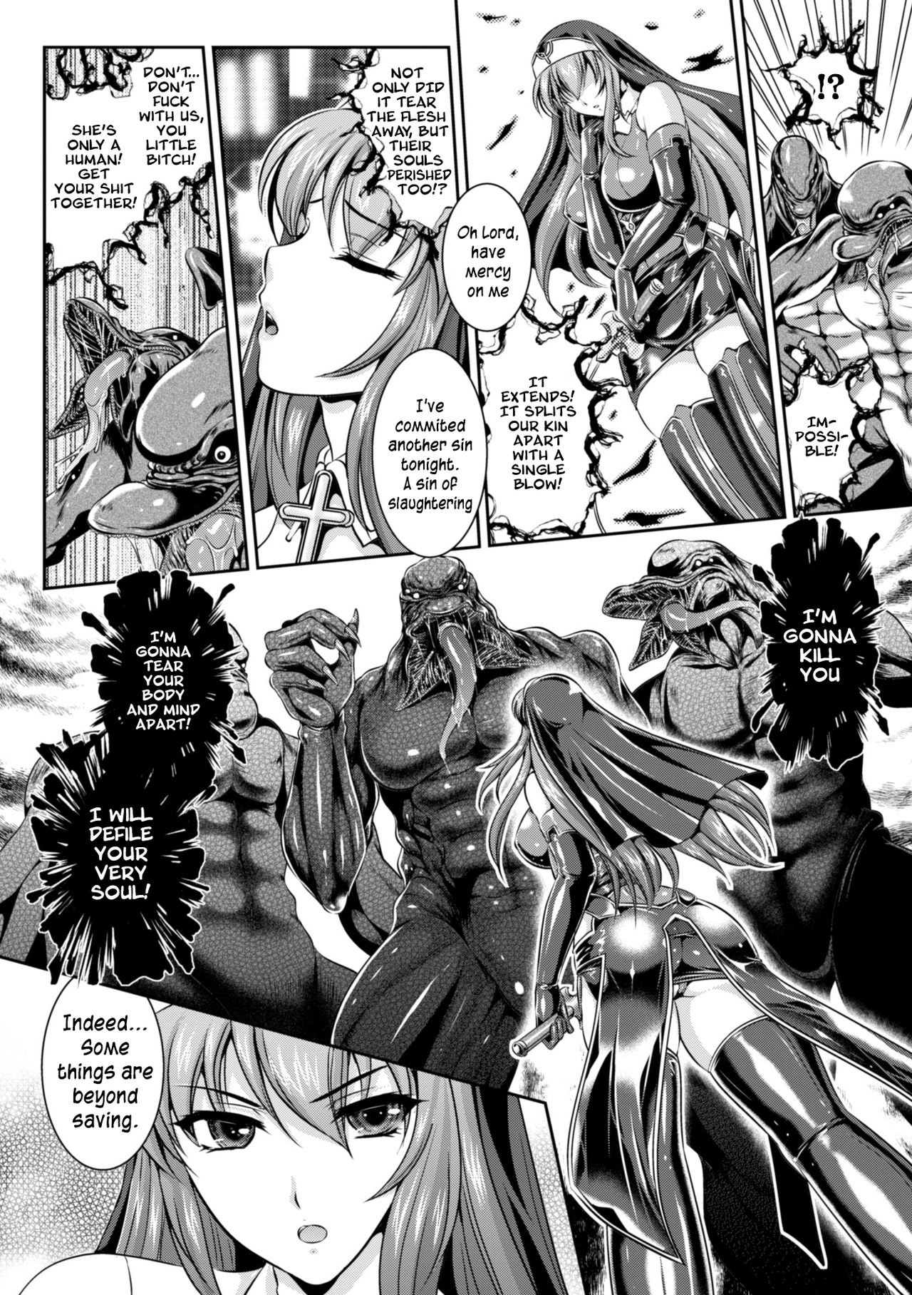 [Rindou, Kusunoki Rin] Nengoku no Liese Inzai no Shukumei | Liese’s destiny: Punishment Of Lust On The Slime Prison Ch. 1-4 [English] [Digital] [CoC] [Ongoing] page 9 full