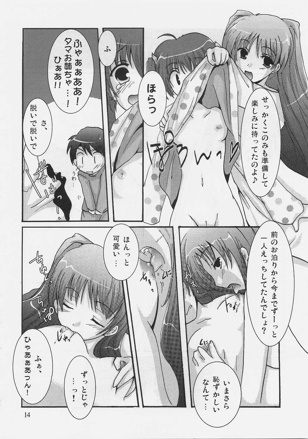 (C69) [Harukomachikan. (Nakazuki Yuuna)] Switch (ToHeart 2) page 13 full