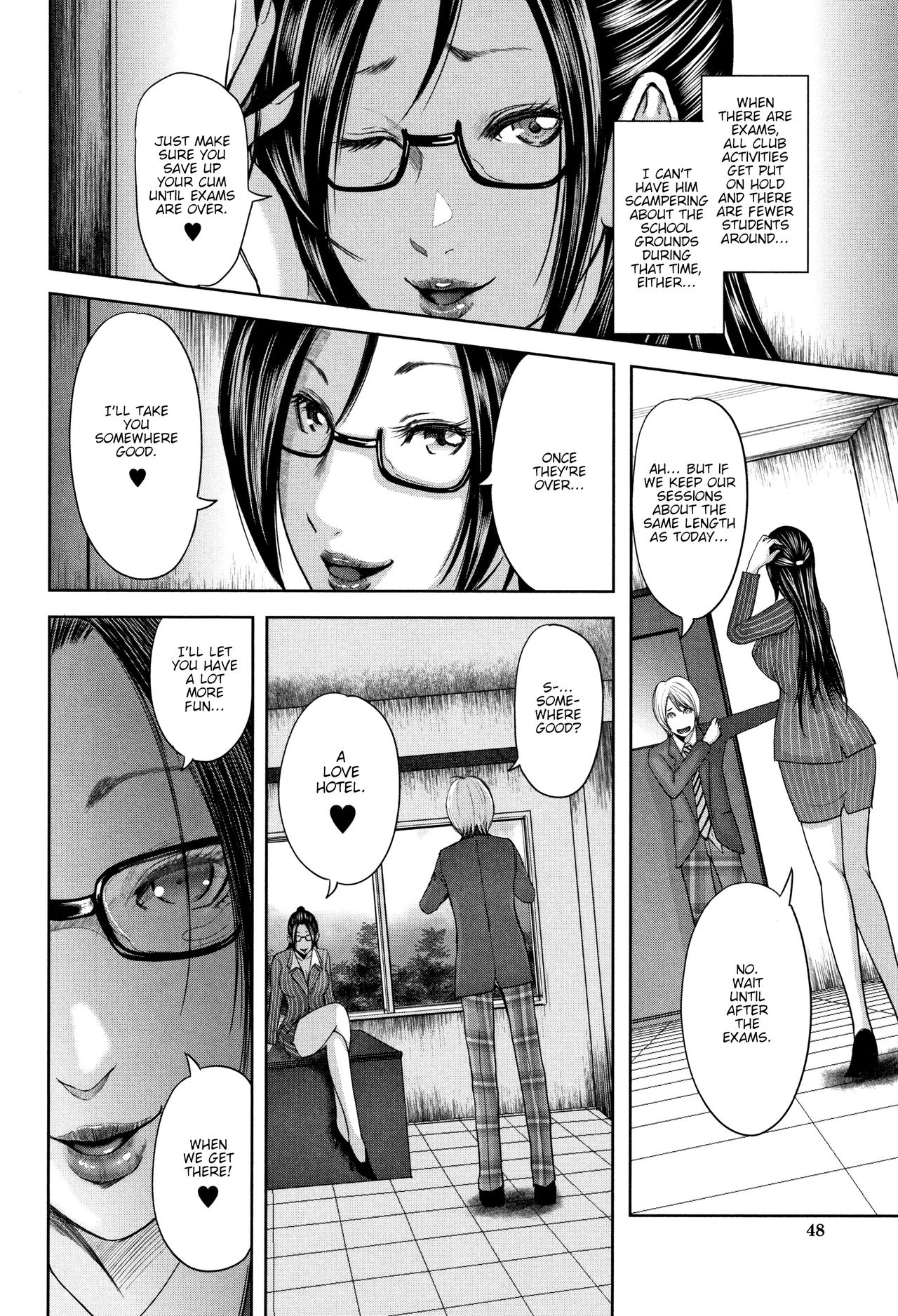 [Otarai Zero] Boku to Sensei to Tomodachi no Mama | Teacher, My Friend's Mom and I Ch. 1-3 [English] {zombii} page 49 full