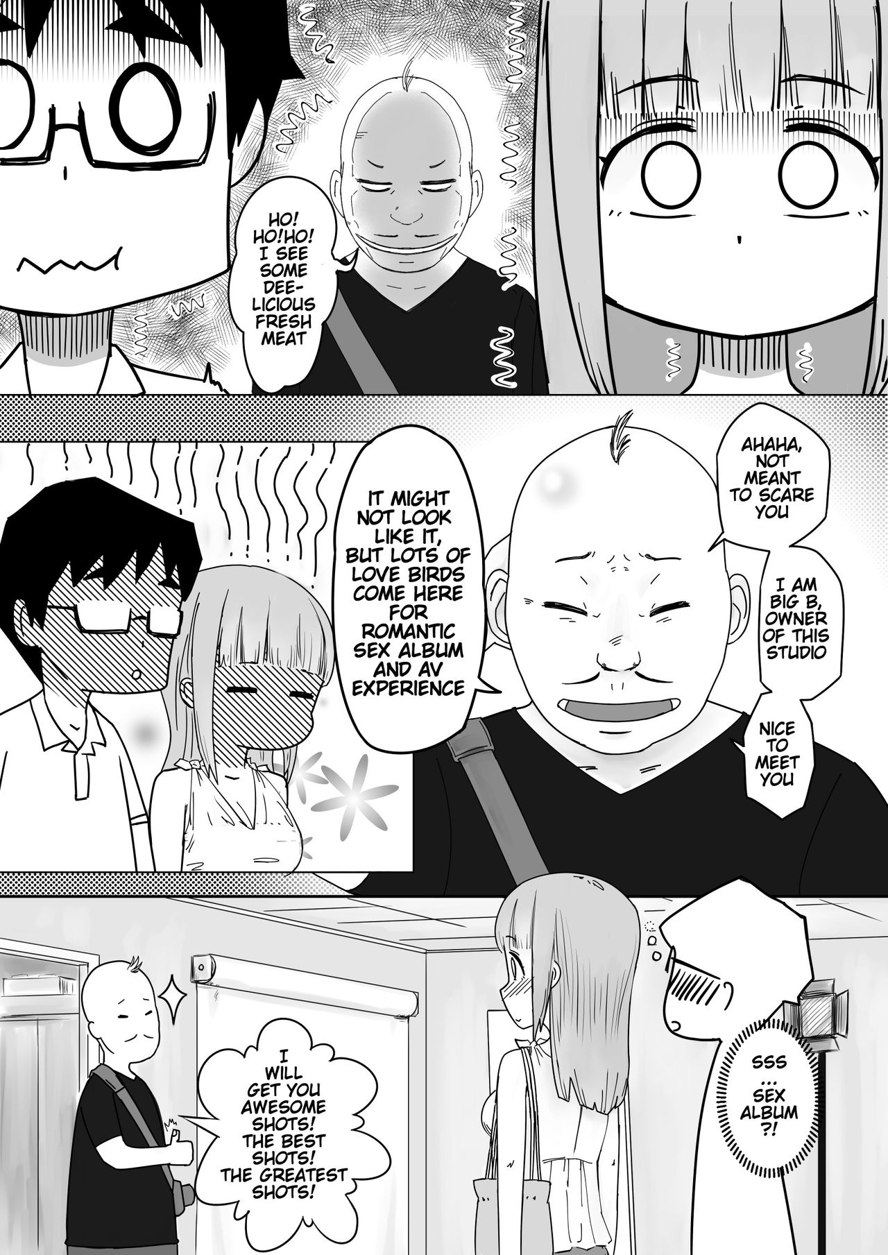 [supralpaca] He, and She, Who is Addicted to XXX (Ch.1) | 愛上XX的她,和他 (1) [English] page 6 full