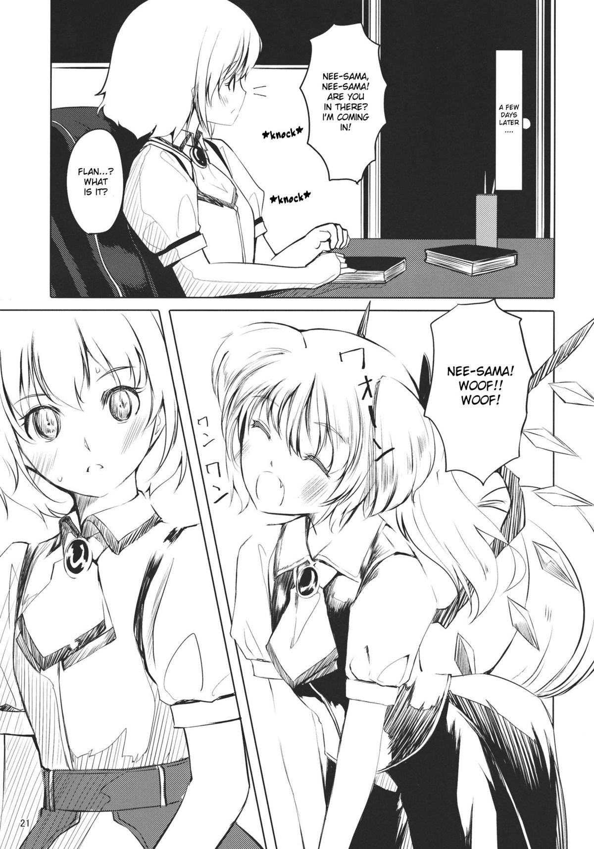 (C79) [telomereNA (Gustav)] Flan-chan Infinity (Touhou Project) [English] [desudesu] page 23 full