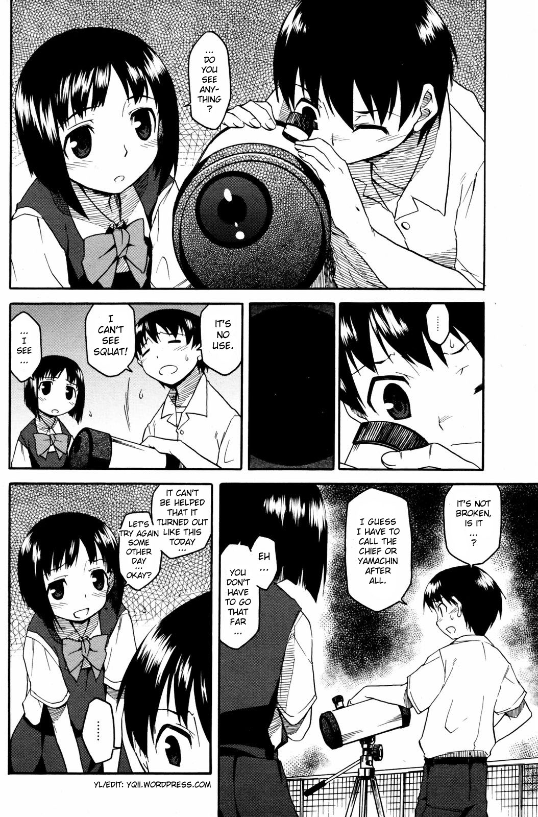 [Hisakawa Chin] Tentai Kansoku no Yoru | Stargazing Night (COMIC HOTMiLK 2008-12) [English] [YQII] page 2 full