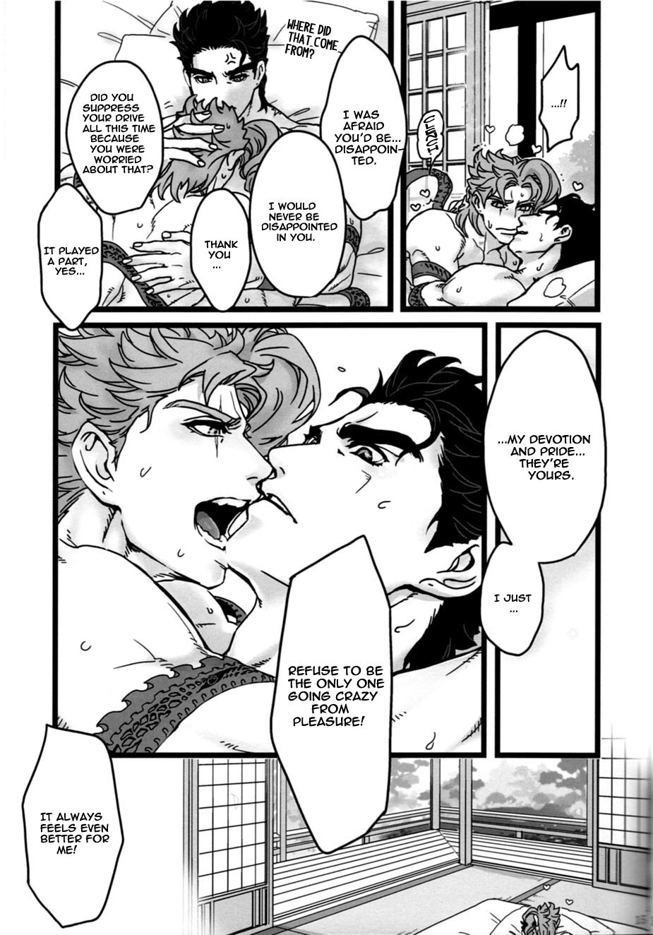 (Golden Stars 6) [Ondo (Nurunuru)] Koibito no Risei o kuzushitai - I want to drive my lover crazy (JoJo’s Bizarre Adventure) [English] page 14 full