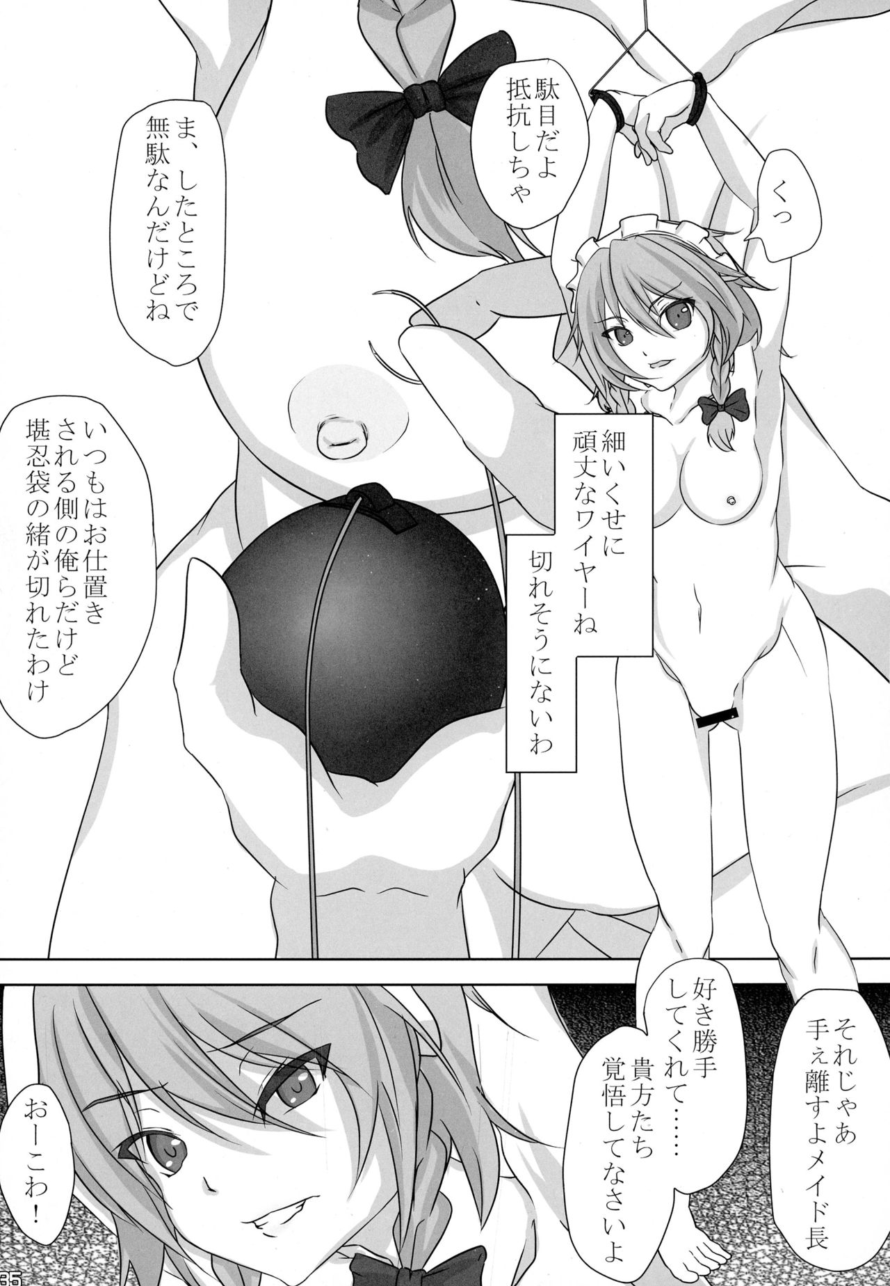 (Reitaisai 13) [Nijusei (Various)] Touhou Sakunyuu Goudoushi Demo Gensoukyou no Musume no Sakunyuu nara Chotto Mitai kamo... (Touhou Project) page 35 full