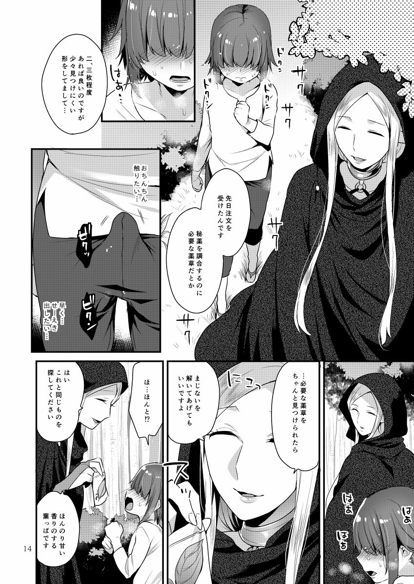 [Granada Sky (Mogiki Hayami)] Elf-san wa Ijiwaru. [Digital] page 14 full