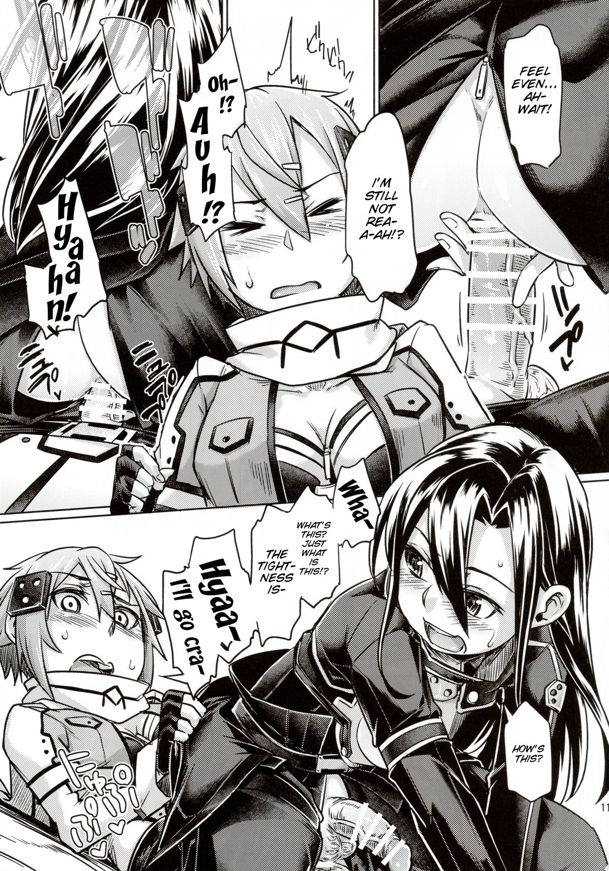 (C88) [Shichimen Soka (Sexyturkey)] Sogekishu ni Osiri Ijirareru Hon (Sword Art Online) [English] [SMDC] page 11 full