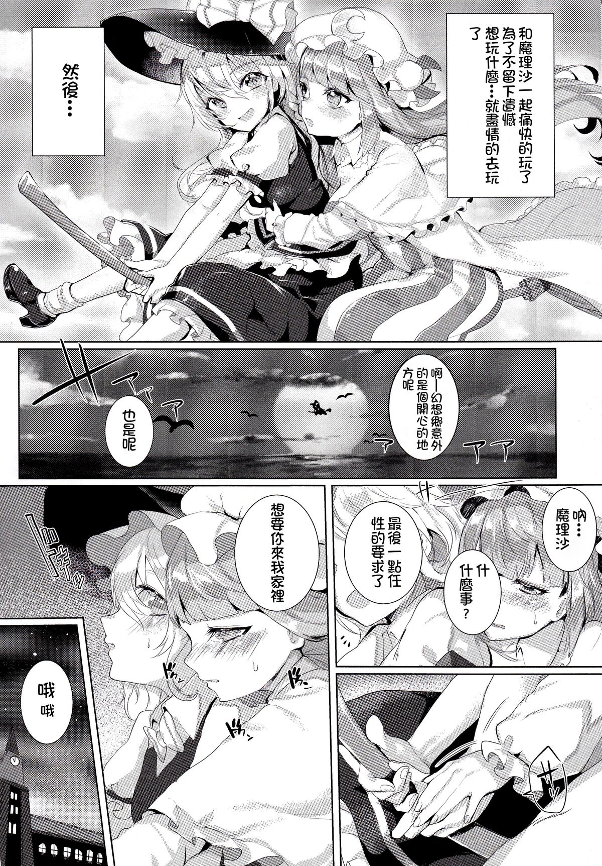 (Reitaisai 11) [Gasshuukoku Nekometaru (Nekometaru)] Soredemo Marisa ga suki (Touhou Project) [Chinese] [绅士仓库汉化] page 12 full