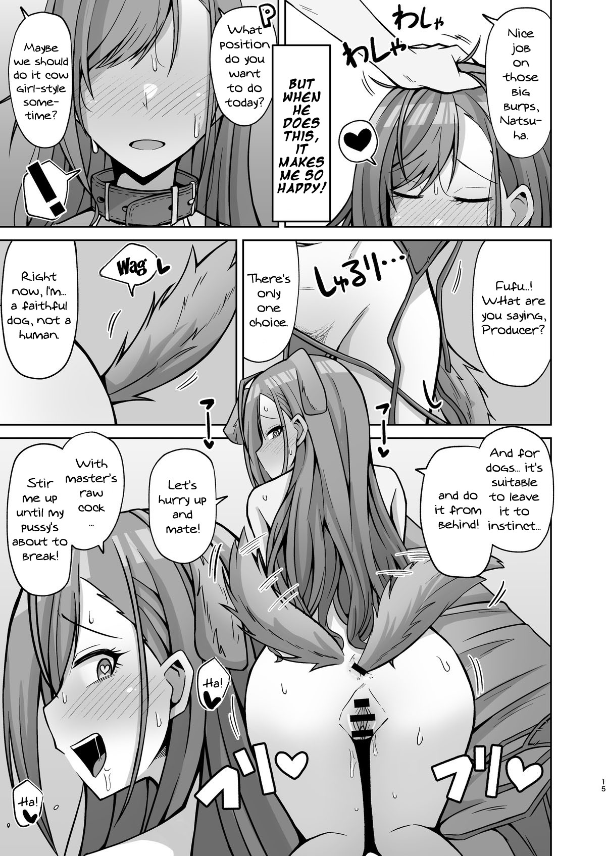 [Gaikotsu no Spare Rib (Kurohagane)] InuCos H tte Sugoi no yo! | Fucking While Dressed Like a Dog Feels Amazing! (THE iDOLM@STER: Shiny Colors) [English] {Doujins.com} [Digital] page 14 full