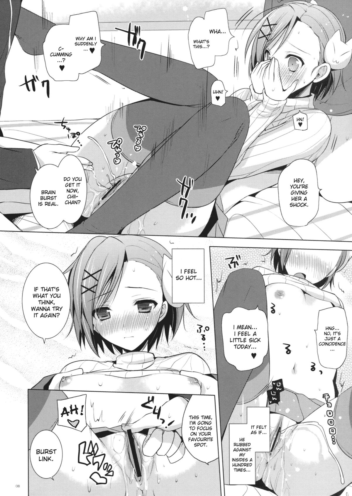 (SC56) [SEM;COLON (Mitsu King)] Bitchiyuri (Accel World) [English] [desudesu] page 8 full