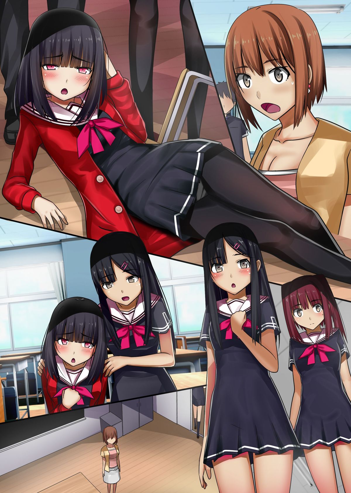 [NCP] Kyuuketsuki ni yori Inran Rankou Sodom-ka Shita Gakuen page 27 full