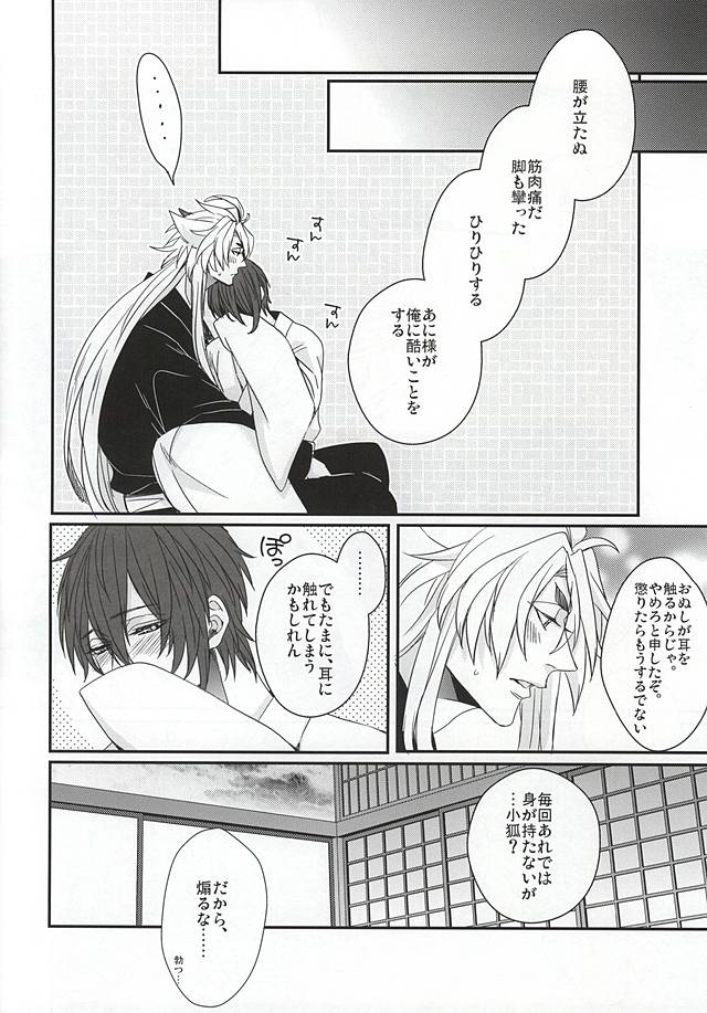 [TEC (Nakamura Touya)] Kogitsune Mikka Shunga Hon Sono Ichi (Touken Ranbu) page 14 full