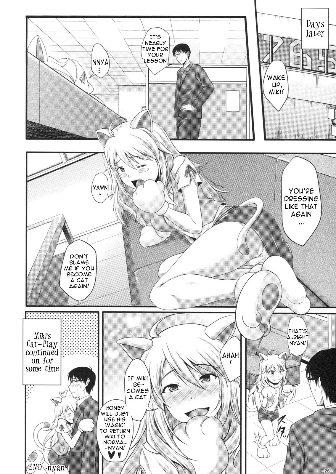 (C80) [Count2.4 (Nishi)] Miki Neko Nyan Nyan (THE iDOLM@STER) [English] {doujin-moe.us} page 25 full