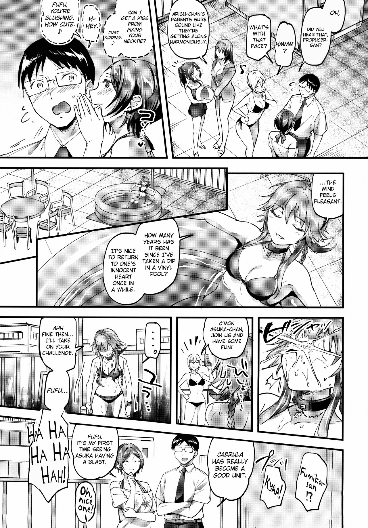 [Jagabata (Kuguri Oimo)] Kanade ga Mizugi ni Kigaetara (THE IDOLM@STER CINDERELLA GIRLS) [English] [obsoletezero] page 4 full