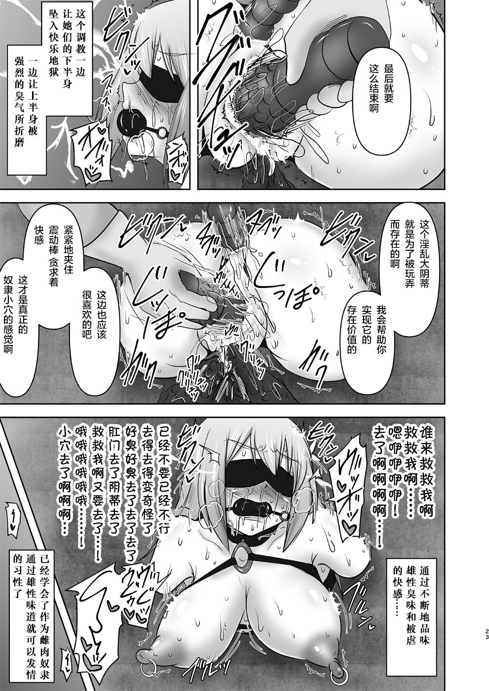 (C91) [FONETRASON (Ryutou)] Raygis Valicess Elsain Hajigyaku no Reigokutou Kouhen [Chinese] [不咕鸟汉化组] page 22 full