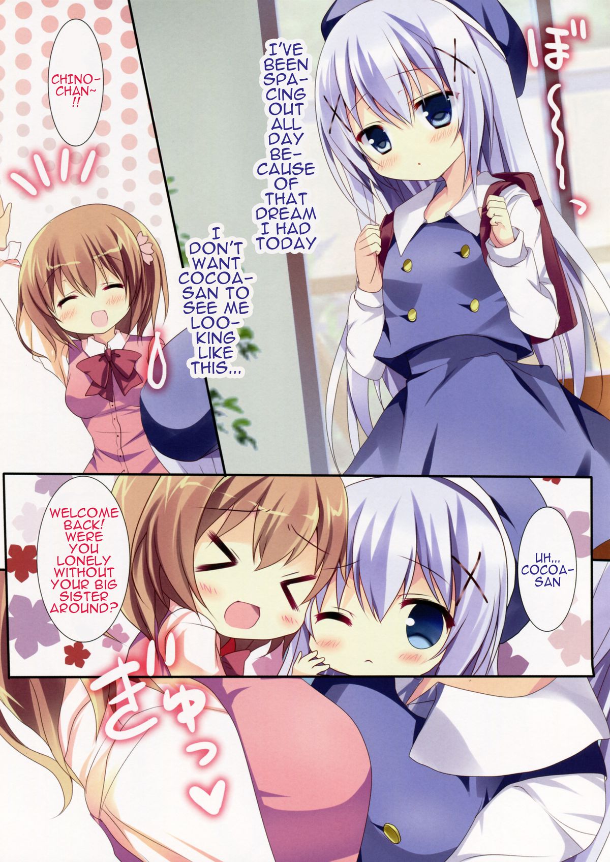 (C87) [Come Through (Adumi Kazuki)] Mitsu-iro Drop (Gochuumon wa Usagi desu ka?) [English] {/u/ scanlations} page 7 full