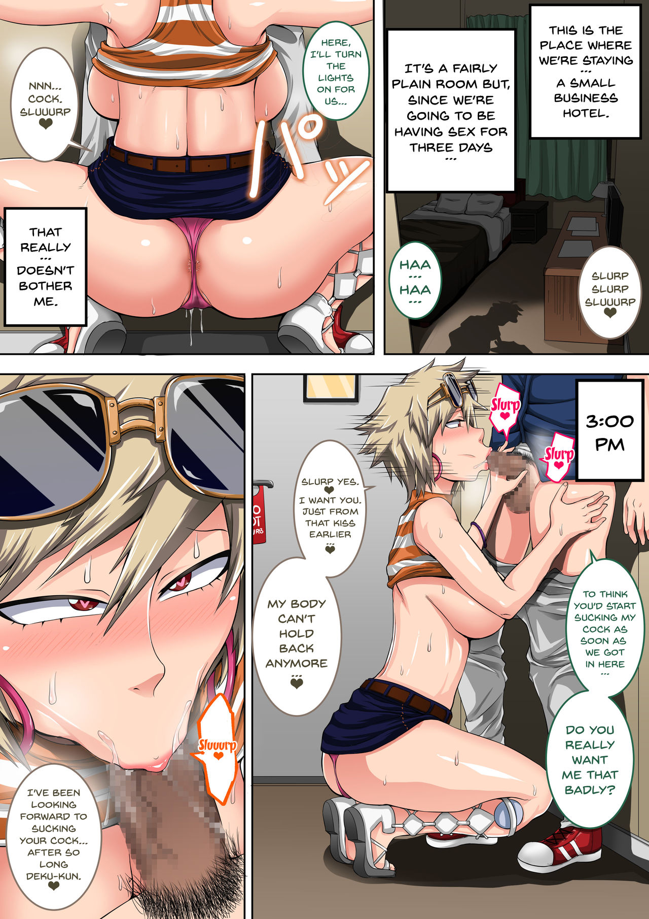 [Juicebox Koujou (Juna Juna Juice)] Boku no Harem Academia Bakugou Mama to no Natsuyasumi Zenpen (Boku no Hero Academia) [English] [Doujins.com] page 6 full