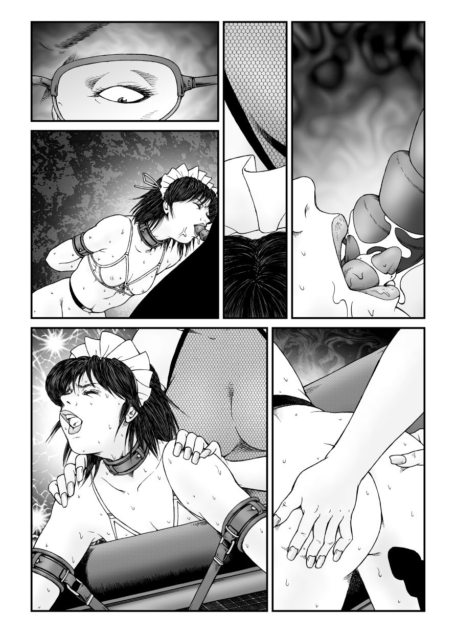 [Nightmare Express -Akumu no Takuhaibin-] Yokubou Kaiki Dai 547 Shou -Kyousei Josou Bishounen Kousoku Daruma Acme Jigoku Iki Dai-4-wa Otokonoko Koushukei Hen- page 42 full