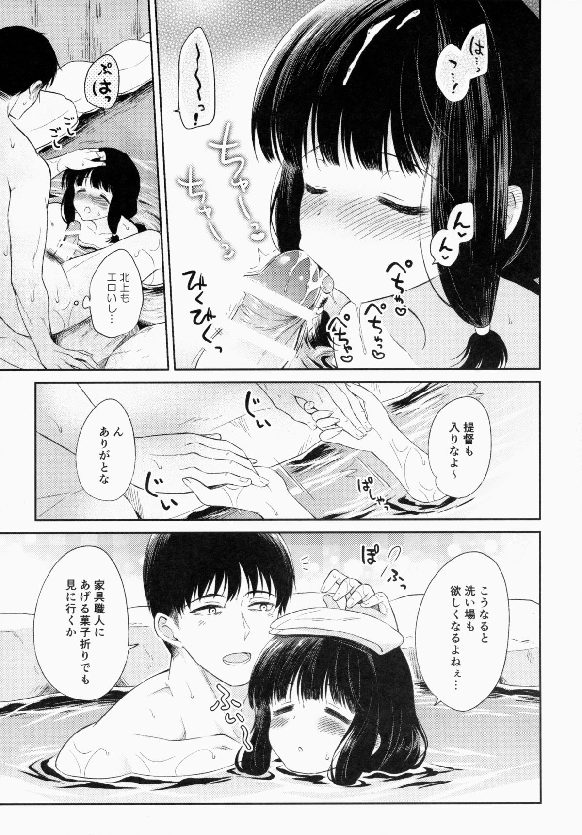 (COMIC1☆9) [Panda ga Ippiki (Komi Zumiko)] Kitakami no Yu (Kantai Collection -KanColle-) page 14 full