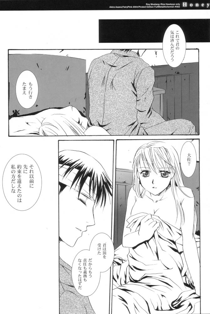 [Fairy Pink (Asano Akira)] Honey (Full Metal Alchemist) page 16 full