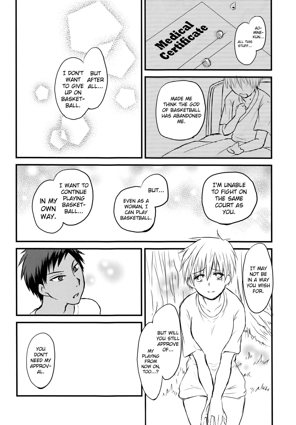 (C86) [Lamipas (Migiwa)] Kinou no Kare to Ashita no Kanojo (Kuroko no Basuke) [English] [biribiri] page 38 full