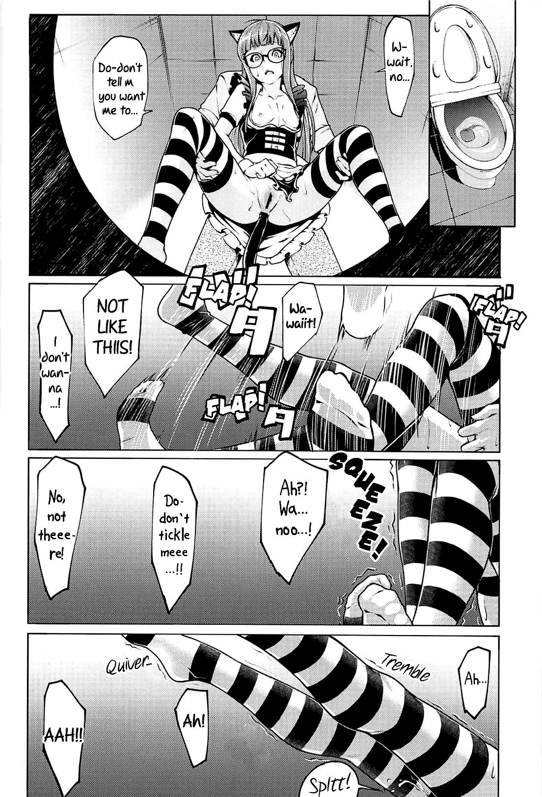 (C94) [Shiroi Yami (k-you)] Nekomimi Maid Futaba no Hon | A Nekomimi Maid Futaba Book (Persona 5) [English] [Chastity Dreamer Schmö] page 9 full