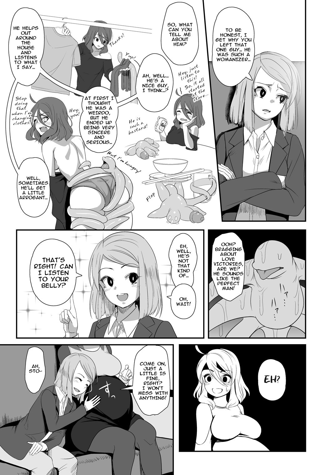 [Nekoarashi (Yana)] Igyo no Kimi to | A Tentacled Romance Ch. 1-3 [English] [Metaphrastes] [Digital] page 23 full