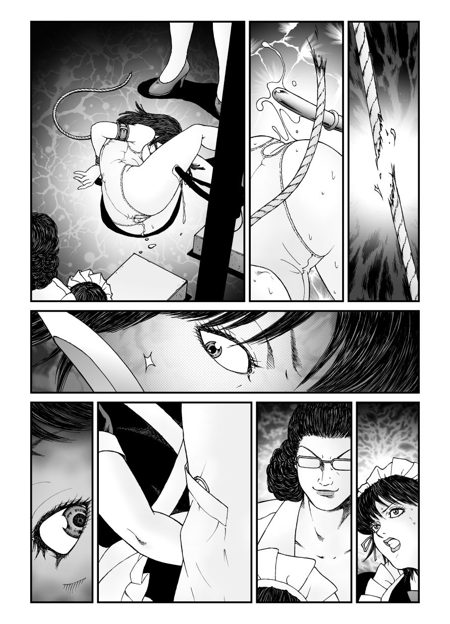 [Nightmare Express -Akumu no Takuhaibin-] Yokubou Kaiki Dai 547 Shou -Kyousei Josou Bishounen Kousoku Daruma Acme Jigoku Iki Dai-4-wa Otokonoko Koushukei Hen- page 58 full