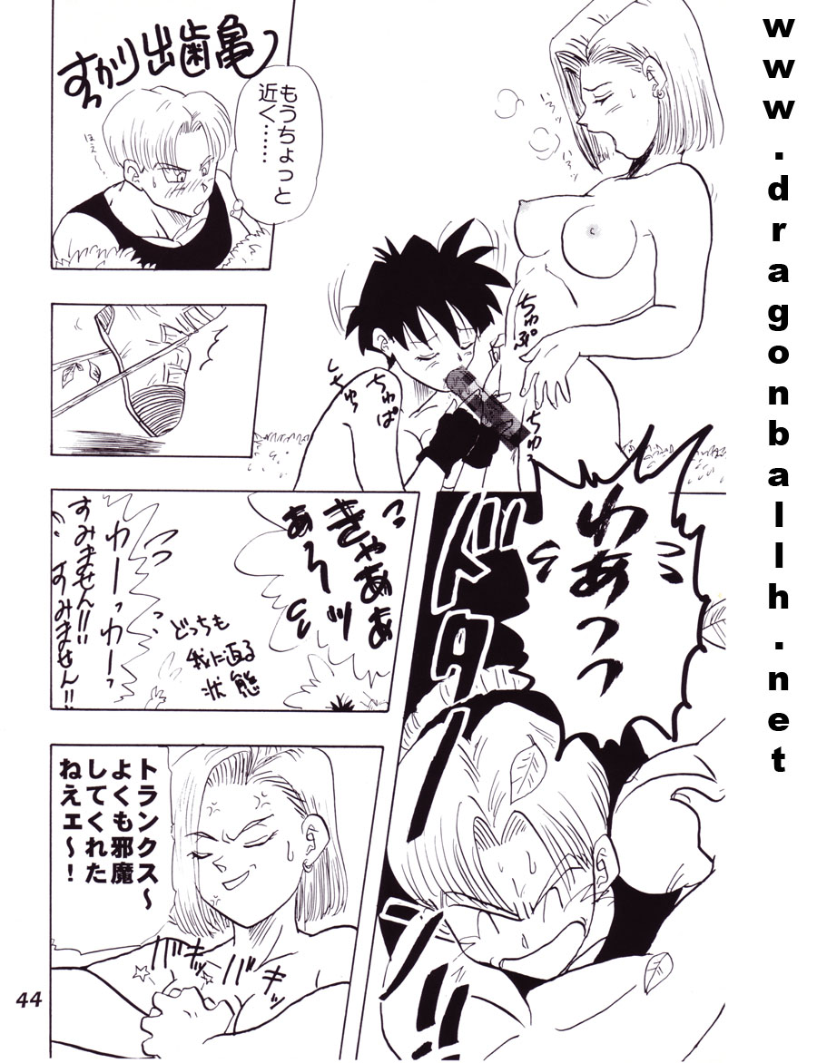 (C52) [Fusuma Goten (Shouji Hariko)] Irohani (Dragonball Z) page 44 full